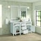James Martin Vanities 60'' Double Vanity, Bright White w/ 3 CM Eternal Jasmine Pearl Quartz Top 424-V60D-BW-3EJP - alternate 6